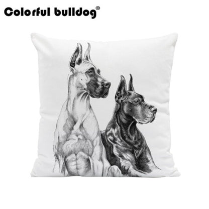 Greyhound Cushion Cover Dog Danes