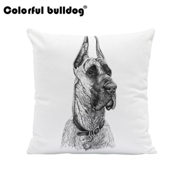 Greyhound Cushion Cover Dog Danes