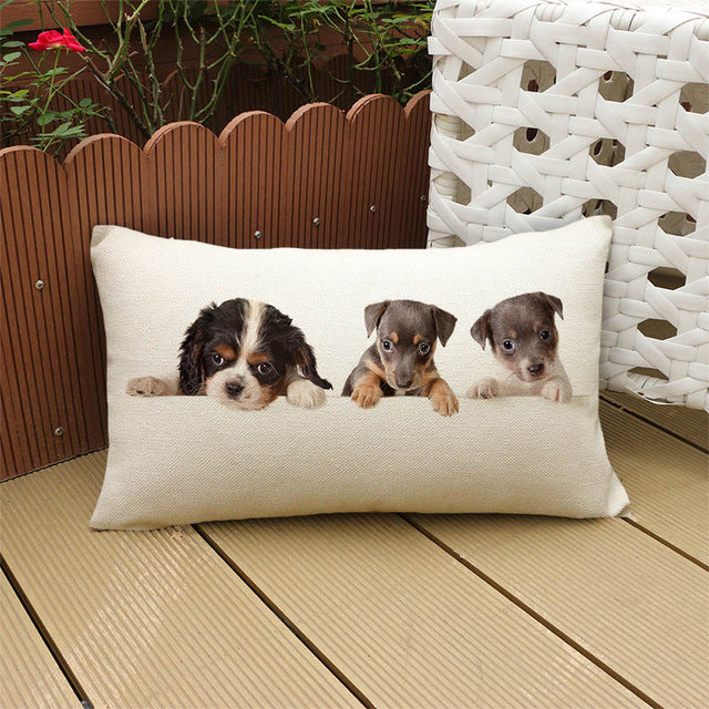 Cute Animals Dog Print Decorative