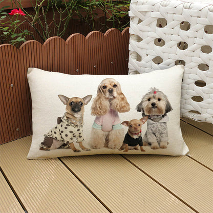 Cute Animals Dog Print Decorative