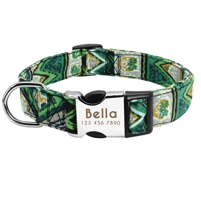 Custom Pet Dog Collar Personalized Collar