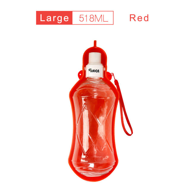 Portable Water Bottle For Dogs Foldable