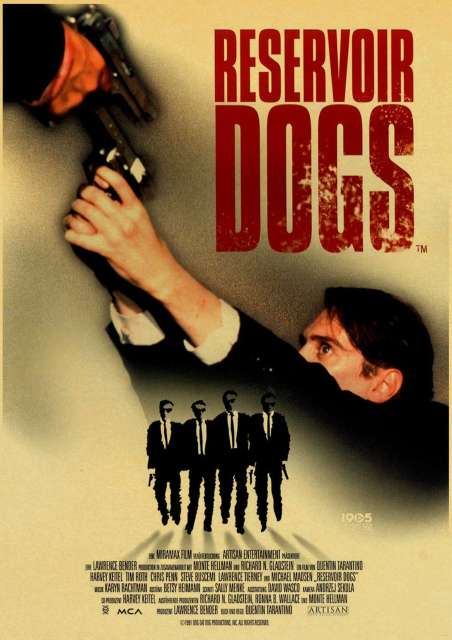 Classic Movie Reservoir Dogs Vintage